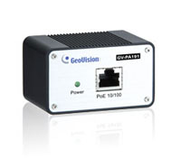 GEOVISION, POE ADAPTOR (POE INJECTOR/SINGLE CAMERA ONLY). FOR CLIENTS WHO DO NOT HAVE POE SWITCH/ROUTER
